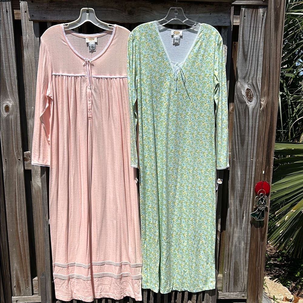 Grandma nightgowns comfortable with soft details timeless design ribbon lace
